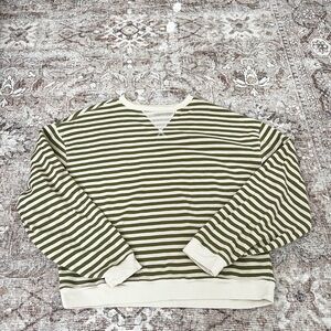 WE THE FREE CLASSIC STRIPED OVERSIZED CREWNECK